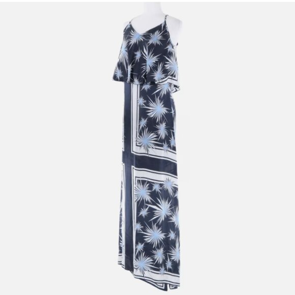 1-ONE Sleeveless Stars Pattern Long Dress - Size 40 - NWT $335 - Picture 1 of 7